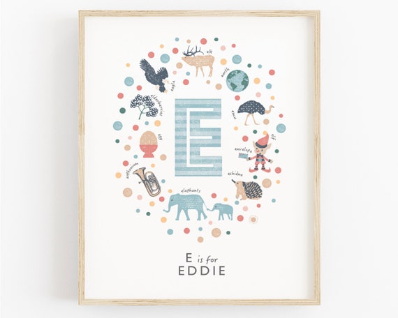 personalised nursery art