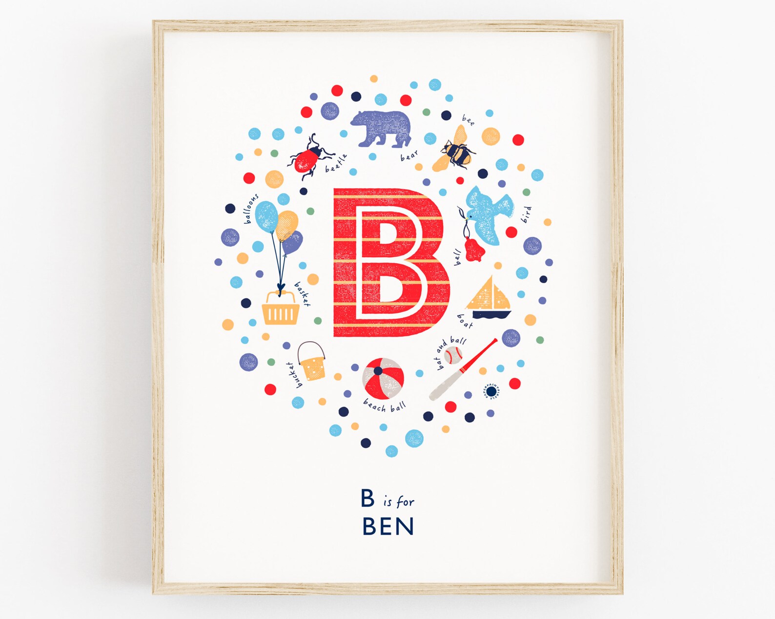 Baby Boy Wall Art Personalised Nursery Art Custom Boys Name Etsy UK
