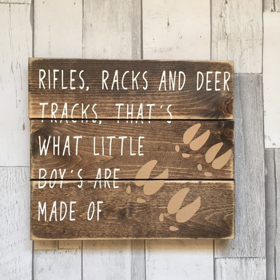 Hunting Nursery Sign Rustic Nursery Hunting Sign Country Etsy