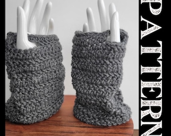 Herringbone Arm Warmer Cro het Pattern (Digital Download)