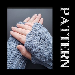 Fingerless Gloves (PDF Crochet Pattern)