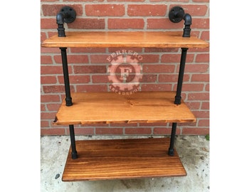 Steampunk Shelf, Industrial Shelves, Book Shelf, Bookshelf, Industrial Decor, Store Shelf, Wall Shelf, Wall Decor, Books, ,