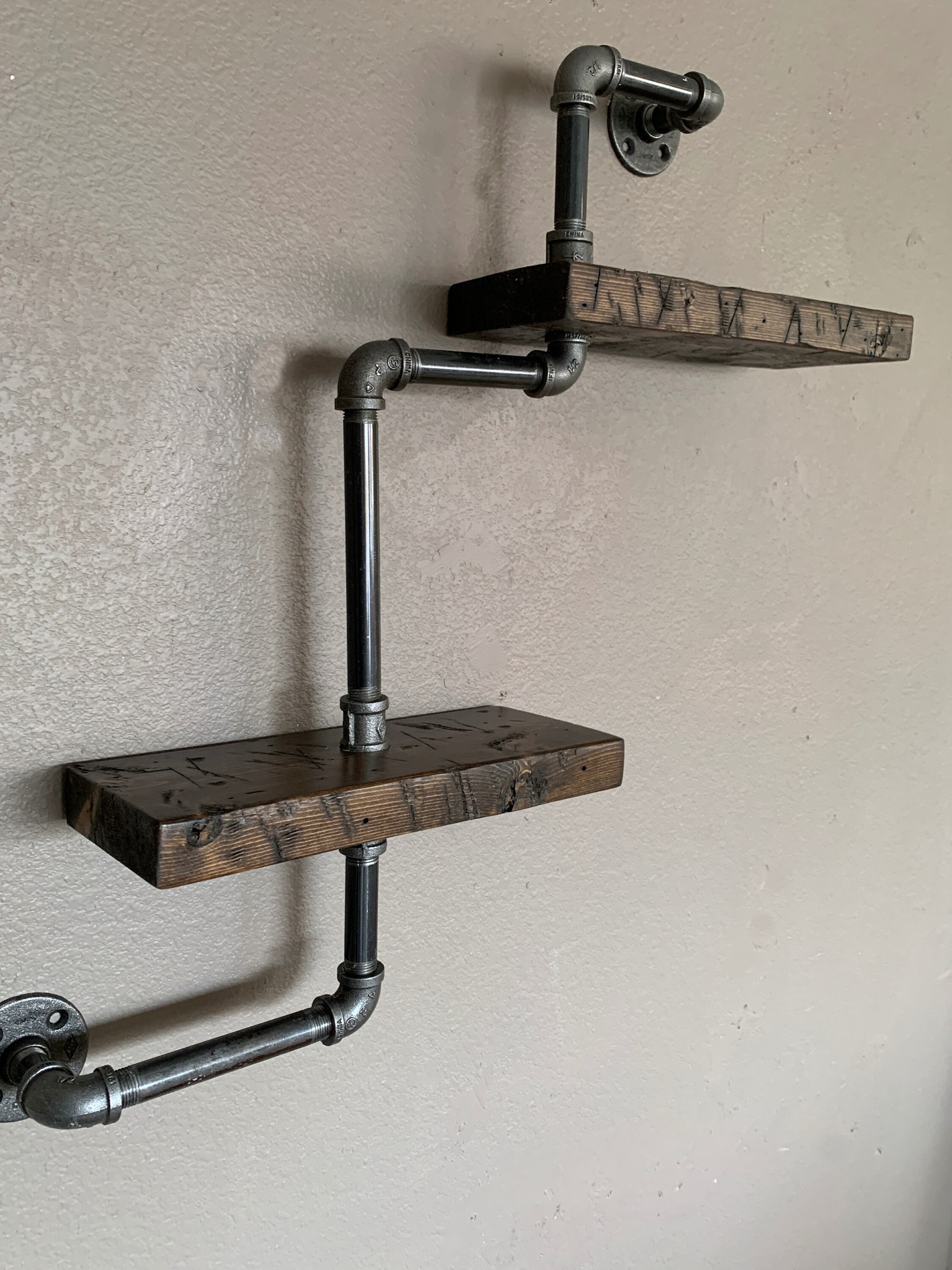 Wall Shelf Decor Steampunk Shelf Wall Shelves Industrial - Etsy