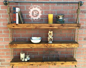 Rustic Shelf, Industrial Shelf, Wall Shelf, Rustic Decor, Industrial Decor, Wall Decor, Wood Shelf, Pipe Shelf, ,