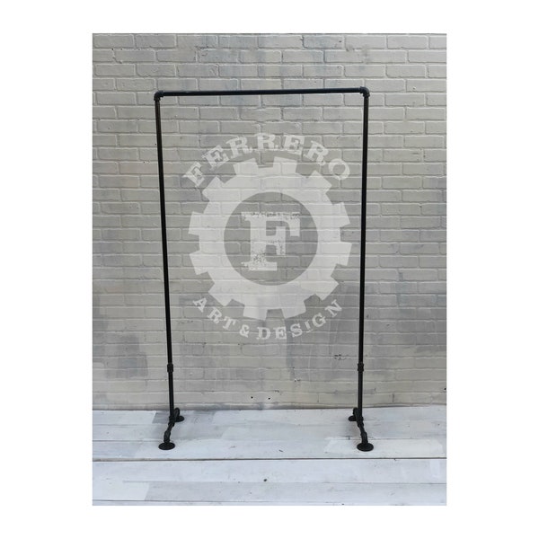 Clothes Rack | Clothing Rack | Garment Rack | industrial pipe | Industrial Pipe Stand Clothing Rack | SHIPS IN 1-2 DAYS