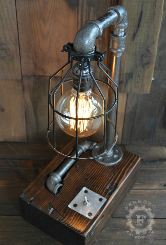 Dutch Boy & Signage on Building - Table Lamp,Steampunk lamp,Rustic dec –  JMan Photography