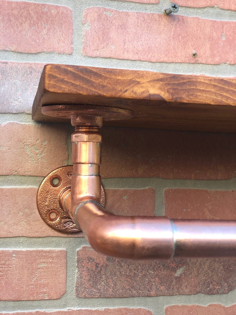 Industrial Rack Pipe Copper - Pipe Rack - Industrial Shelf - Industrial ...