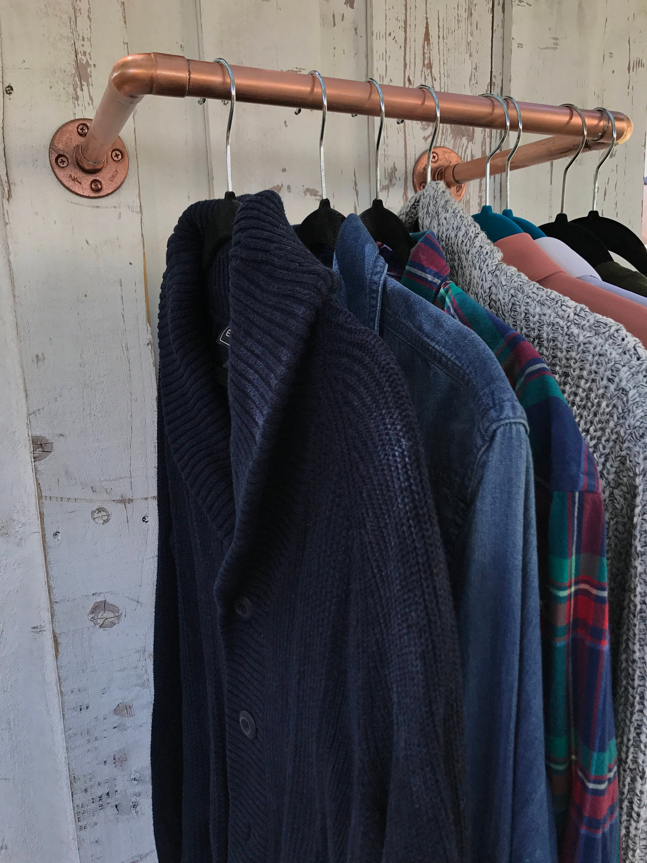 Copper Rack, Clothing Rack, Clothing Rack, Garment Rack,industrial ...