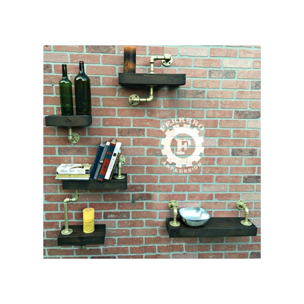 Industrial shelves,pipe Shelf, industrial shelf, pipe shelf,steampunk furniture, pipe shelving, rustic shelf, shelving, , 