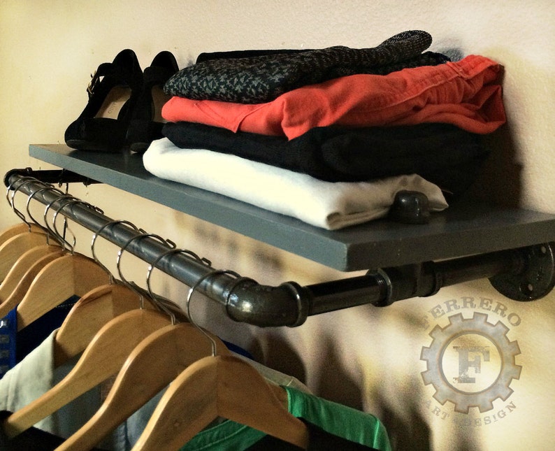 Industrial Rack Pipe Pipe Rack Industrial Shelf Etsy