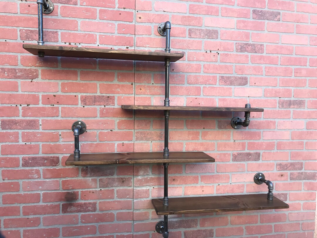 Pipe Shelf, Industrial Shelf, Pipe Shelf, Shelves, Rustic Shelf