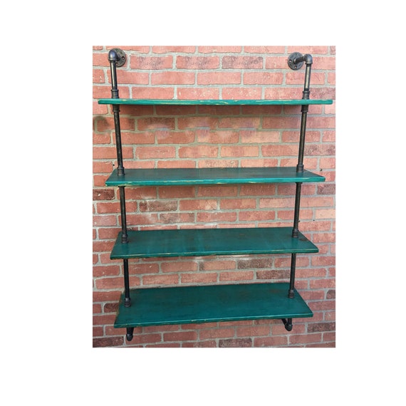 Industrial shelf pipe shelf shelves rustic kitchen bathroom | Etsy