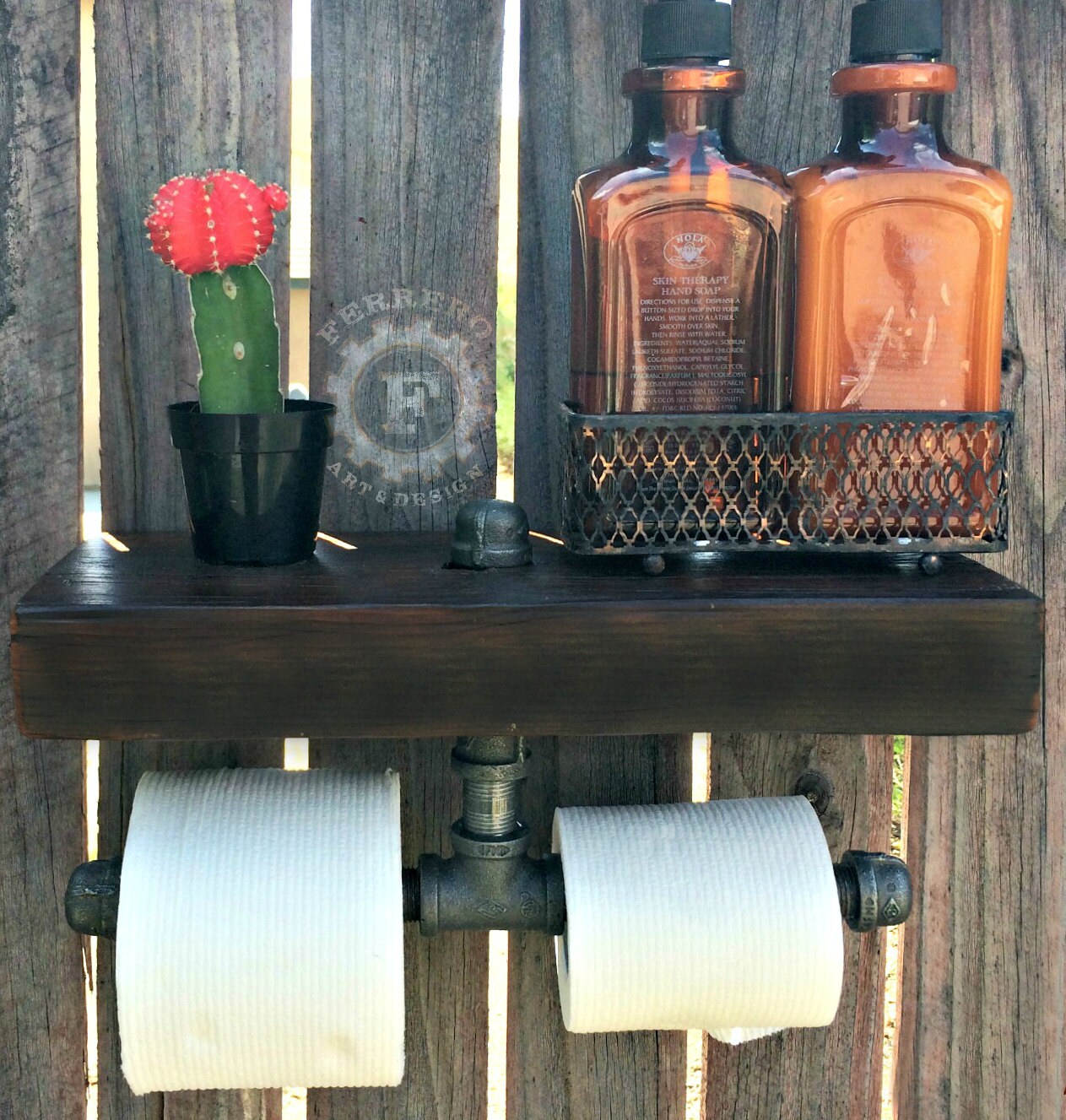 Rustic Paper Dispenser Toilet Paper Dispenser Reclaimed Etsy 日本