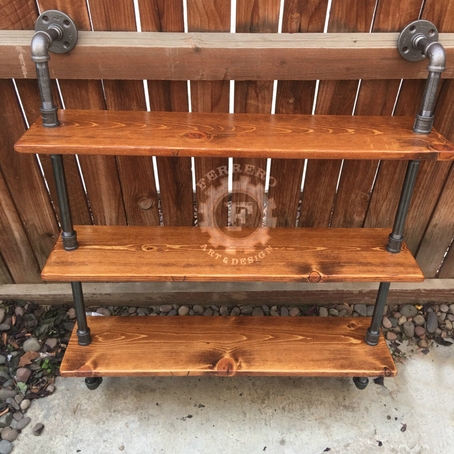 Industrial shelf pipe shelf shelves rustic kitchen bathroom | Etsy