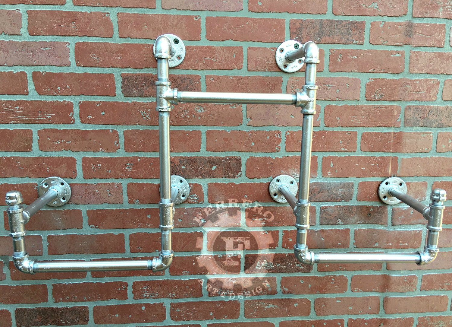 Industrial Rack, Pipe Rack, Industrial Decor, Steampunk Decor, Towel ...