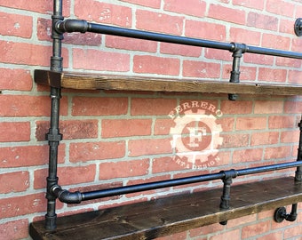 industrial shelf - pipe shelving - shelves
