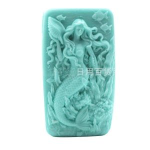 3D Mermaid Craft Art Silicone Soap mold Craft Molds DIY Handmade Candle mold Chocolate Mold moulds