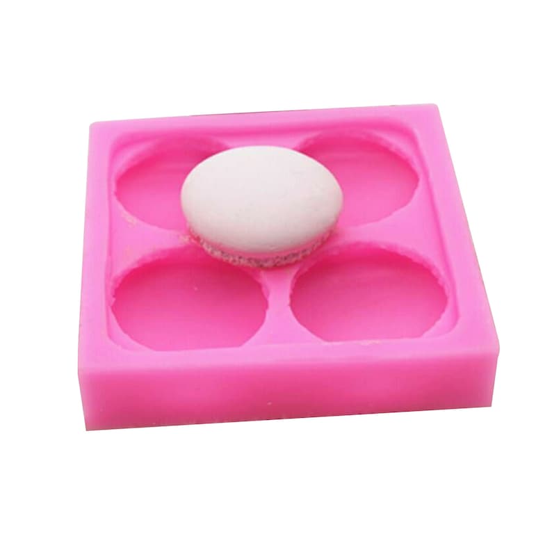 Free shipping 3D Macaroon for Window Decoration Craft Art Silicone Soap mold Craft Molds DIY Handmade Candle mold Chocolate Mold moulds