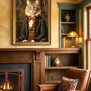 Pet Portrait Custom | Aristocrats Renaissance Dog Art, Custom Royal Pet Portrait, Personalized Cat Wall Art, Pet Memorial Canvas bild 11