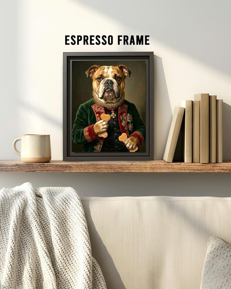 Pet Portrait Custom | Aristocrats Renaissance Dog Art, Custom Royal Pet Portrait, Personalized Cat Wall Art, Pet Memorial Canvas bild 13