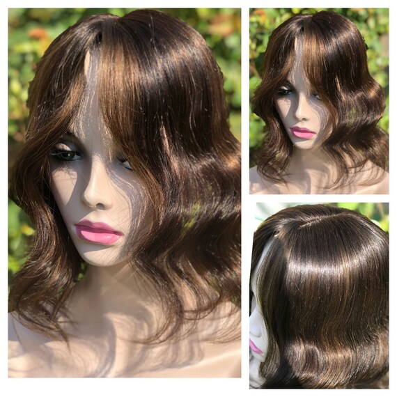 Brown Mix Silk Base Parting 2 5x5 Remy Free Etsy