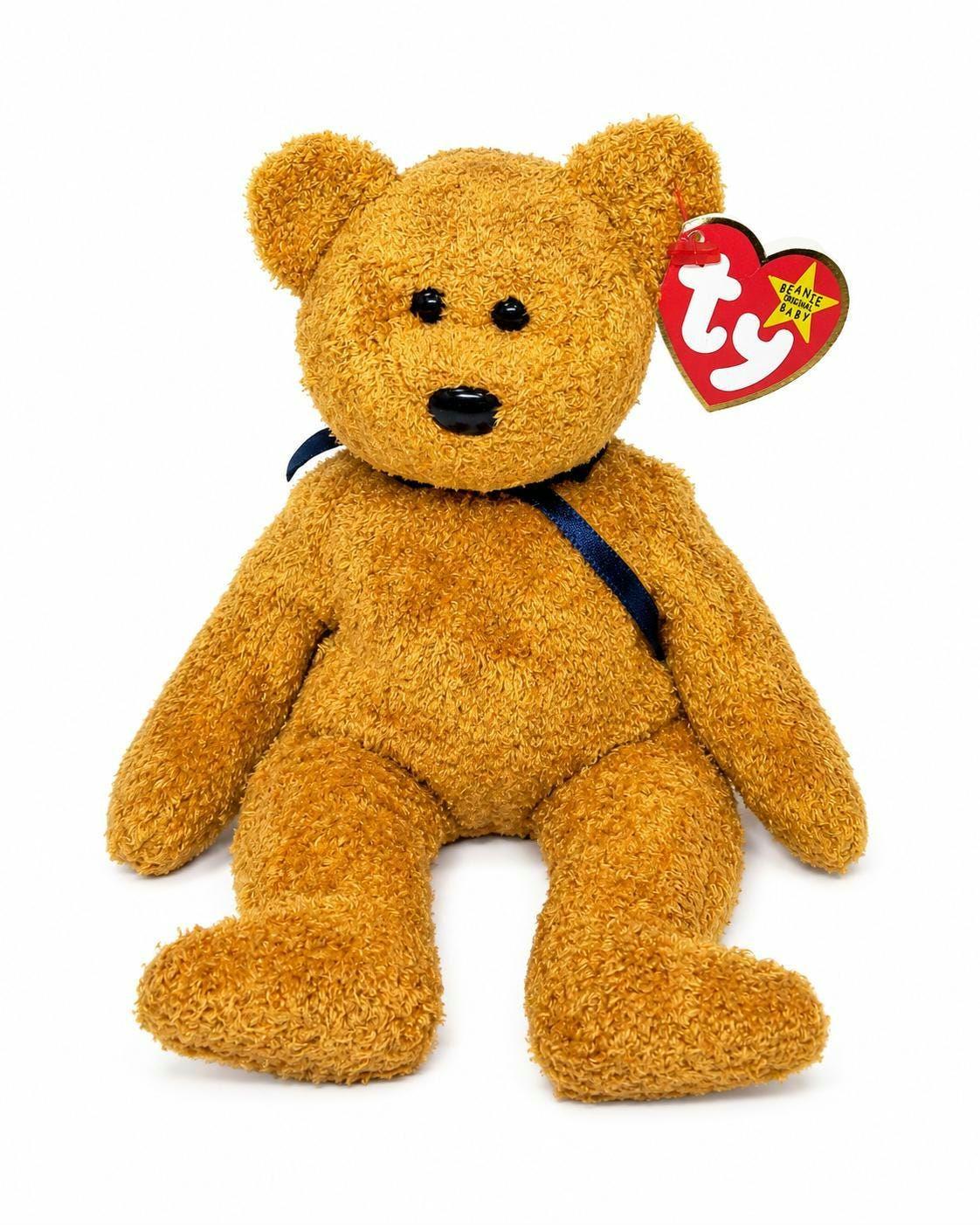 Ty Brown Bear 90s - Etsy