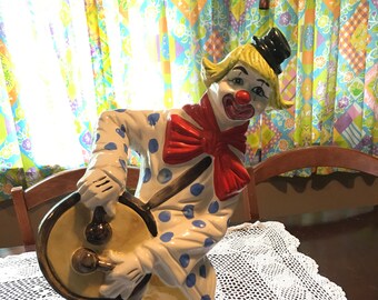 Capodimonte vintage Italian made clown
