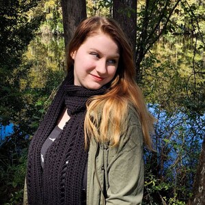 PATTERN ONLY The Initiate&#39;s Scarf Crochet Pattern