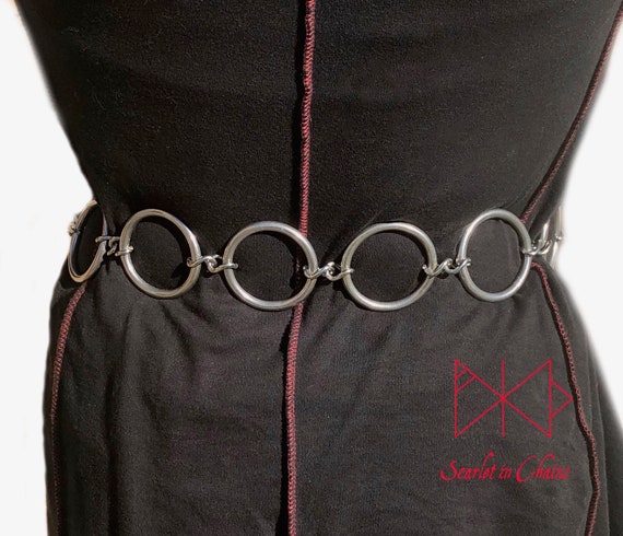 Stainless Steel O Ring Belt Bondage Belt sm Belt Etsy Stainless Steel O Ring Belt Bondage Belt sm Belt Etsy