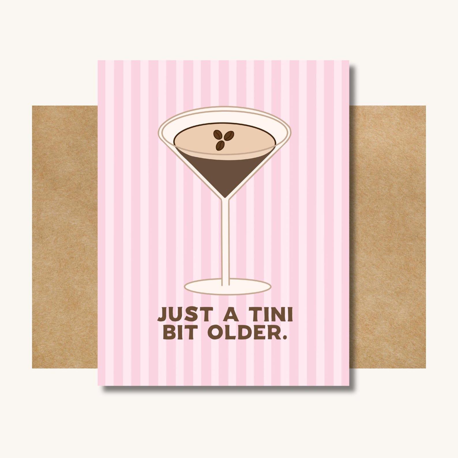 Espresso Martini Birthday Card — Espresso Martini Gift // Cocktail ...