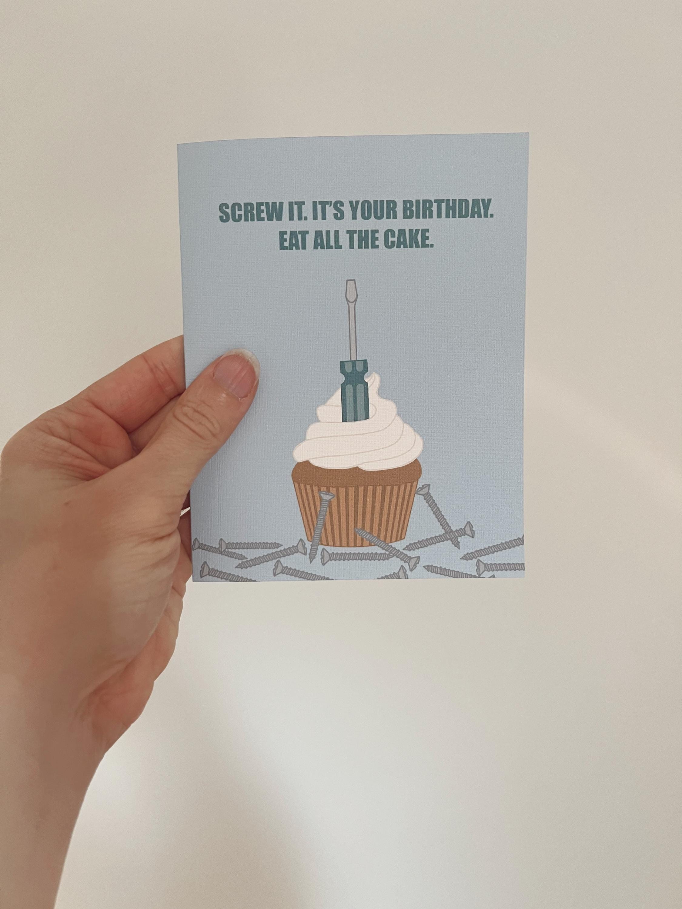 Handyman Birthday Card — Funny Birthday Card // Birthday Card for Dad ...
