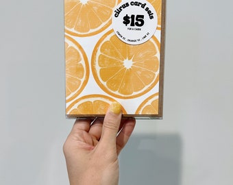 Citrus Card Set