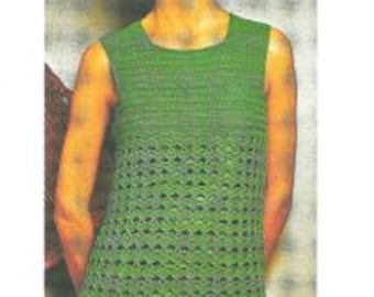 Crochet dress pattern 1960's Crochet pattern dress pattern pdf download instant