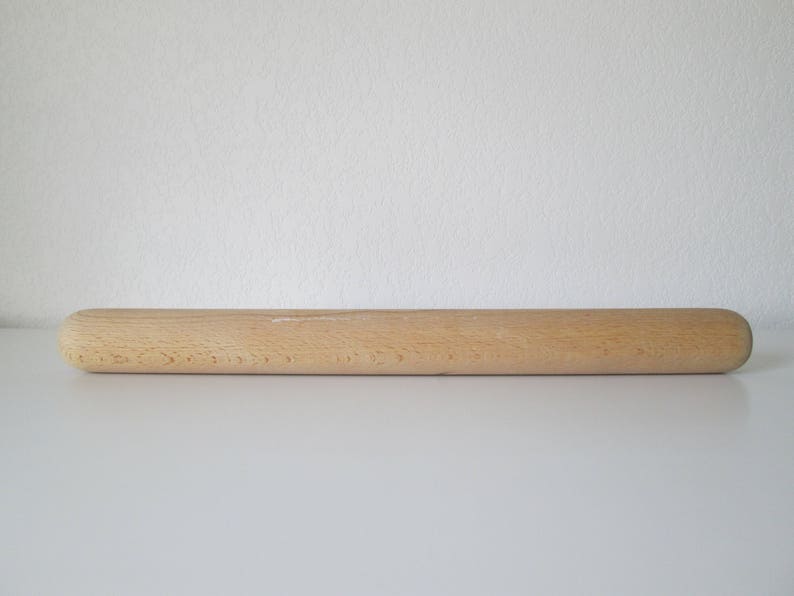 Blonde Wood French Rolling Pin Straight Rolling Pin Made in France Baking Cooking Vintage Housewarming Gift Solid Wood