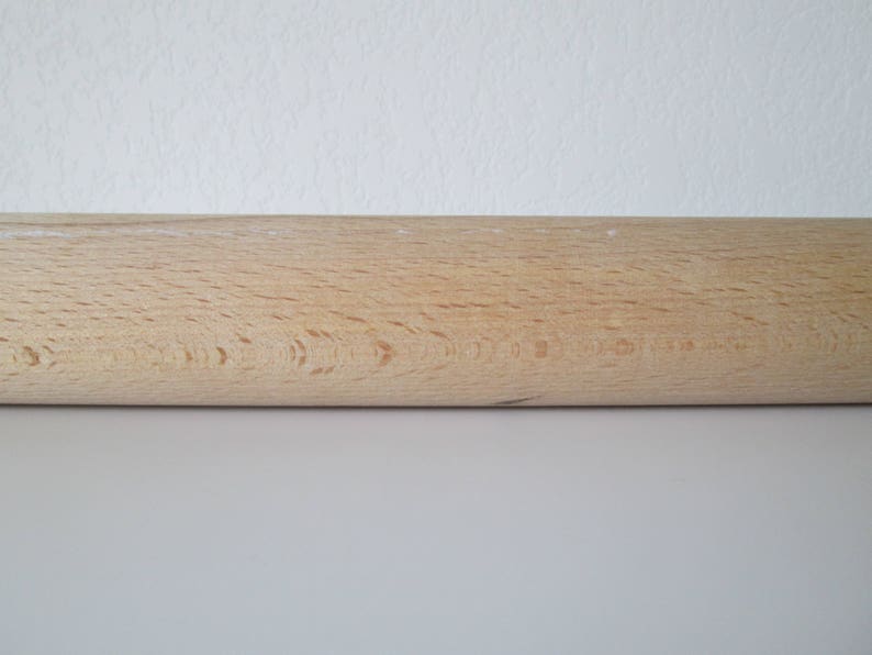Blonde Wood French Rolling Pin Straight Rolling Pin Made in France Baking Cooking Vintage Housewarming Gift Solid Wood