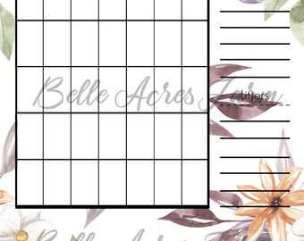 Rabbitry Planner; Printable Calender; Rabbit Binder Insert; Monthly Planner; Breeding Tracker; Breeding Calender; Rabbits Bunnies Bunny