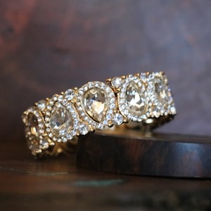 rhinestone stretch bracelet, wedding rhinestone bracelet, crystal rhinestone bracelet, bridal crystal bracelet, prom crystal bracelet, prom