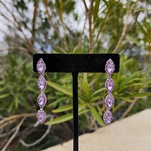 Purple outlet prom jewelry