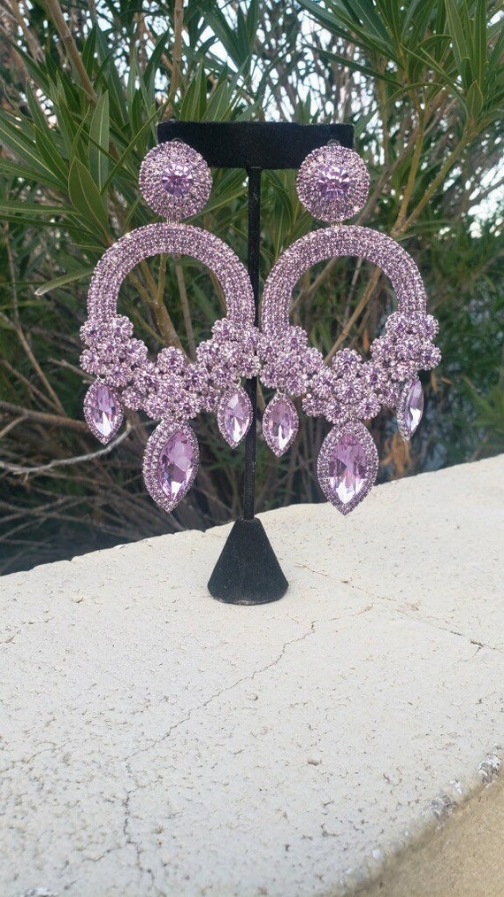 Latest Designer Fashion Earrings Online for Women at Violet and Purple –  Violet & Purple Designer Fashion Jewellery