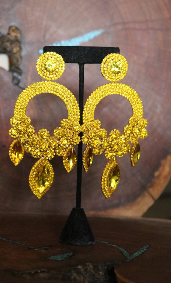 New earrings gold design deals 2018