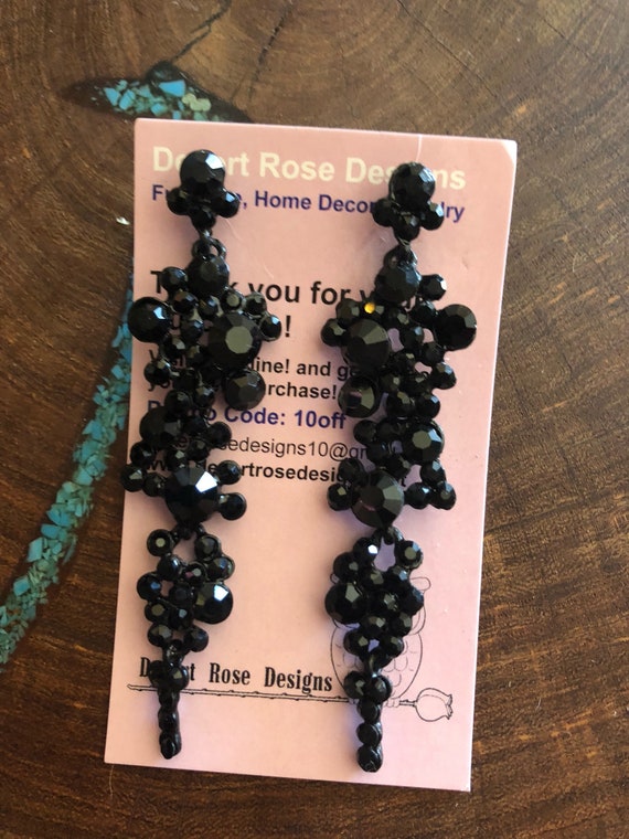 Aurora borealis earrings chandelier sale
