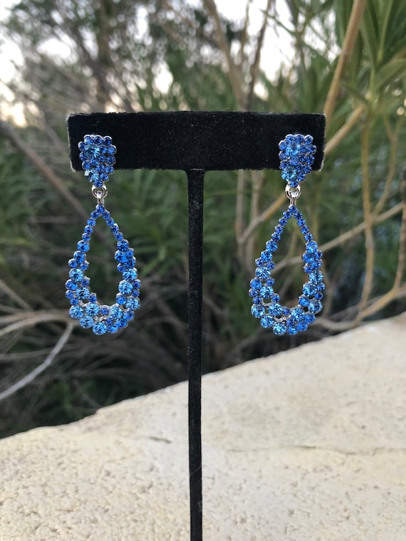 Blue prom jewelry outlet