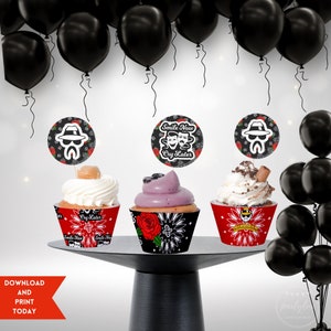 Cholo Party Decorations, Chola Theme, Cholo Party, Chola Party, Cholo Theme Party, Chola Theme Party, Cholo Cupcakes, Cholo Theme Party