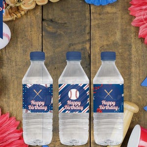 Baseball Party Decor, Baseball Party, Printable Baseball Party Decor, Baseball Water Bottle Labels, Baseball Birthday Party, Baseball Decor