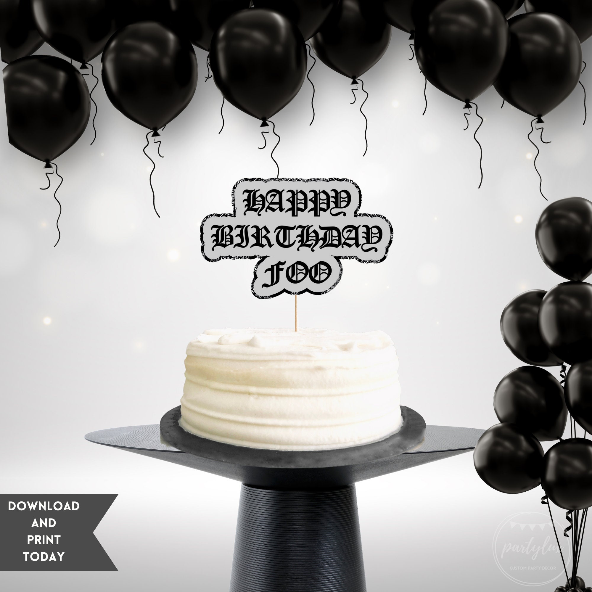 DJ Party Supplies DJ 誕生日パーティーデコレーション Happy Birthdayバナー ケーキトッパー カップ DJ ビールワイン ドリンクシューターステンレススチールシャンパンガン - 中国 シャンパンガン、ドリンクシューター 価格, image size:2000x2000