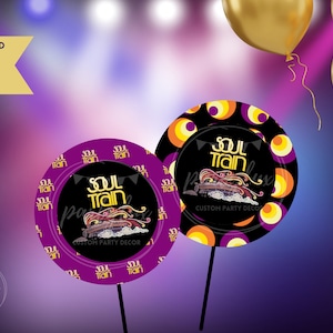 Soul Train Theme, Soul Train Party, Soul Train Theme Party, Soul Train Centerpieces, Soul Train Theme, Soul Train Party Decor, 70s Party
