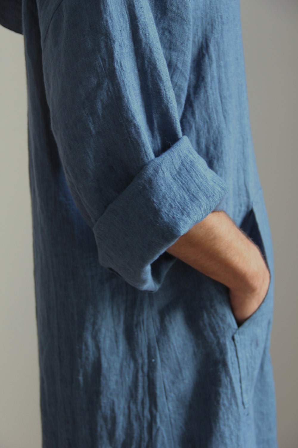 denim caftan