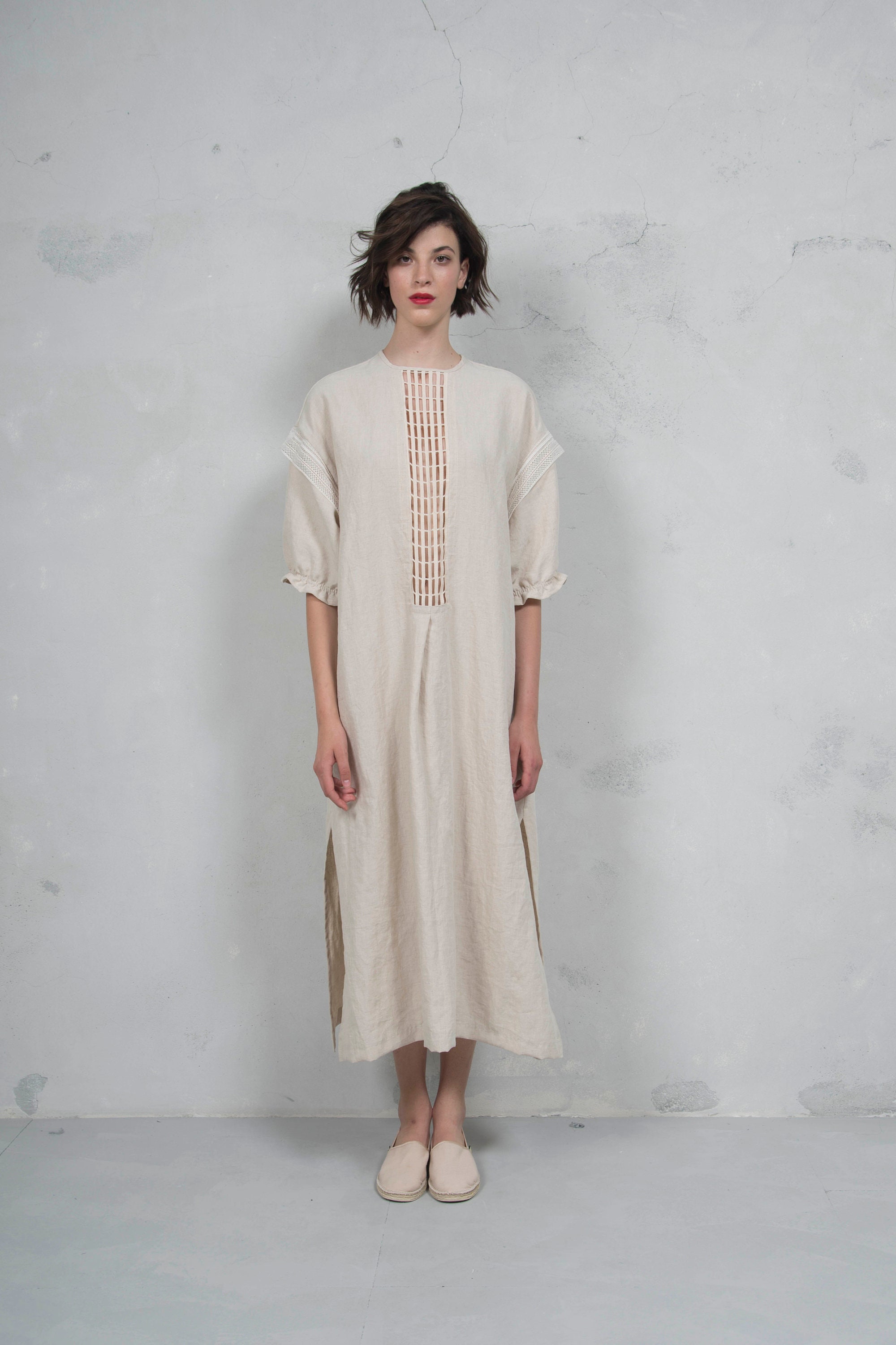 caftan with pockets