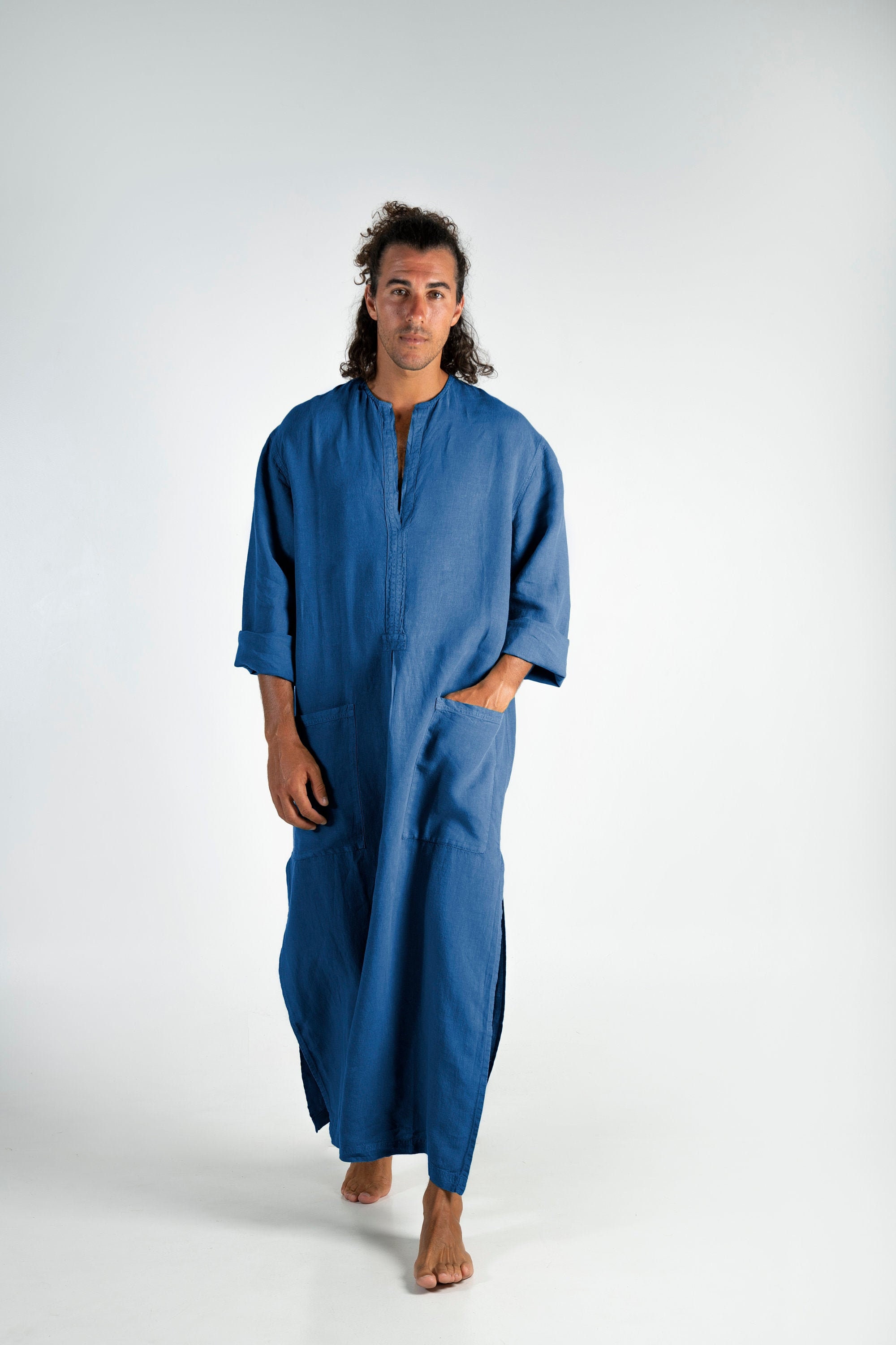 linen caftan