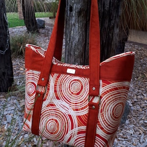 Rustic tote
